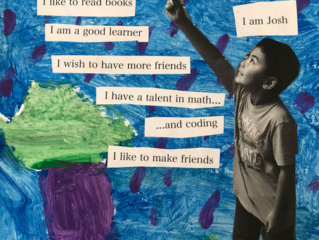4th Grade Art/Digital Literacy finished pieces!
