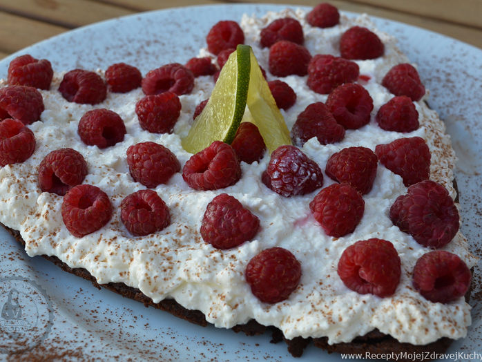Malinovo-limetkové srdiečko pre vaše srdiečko