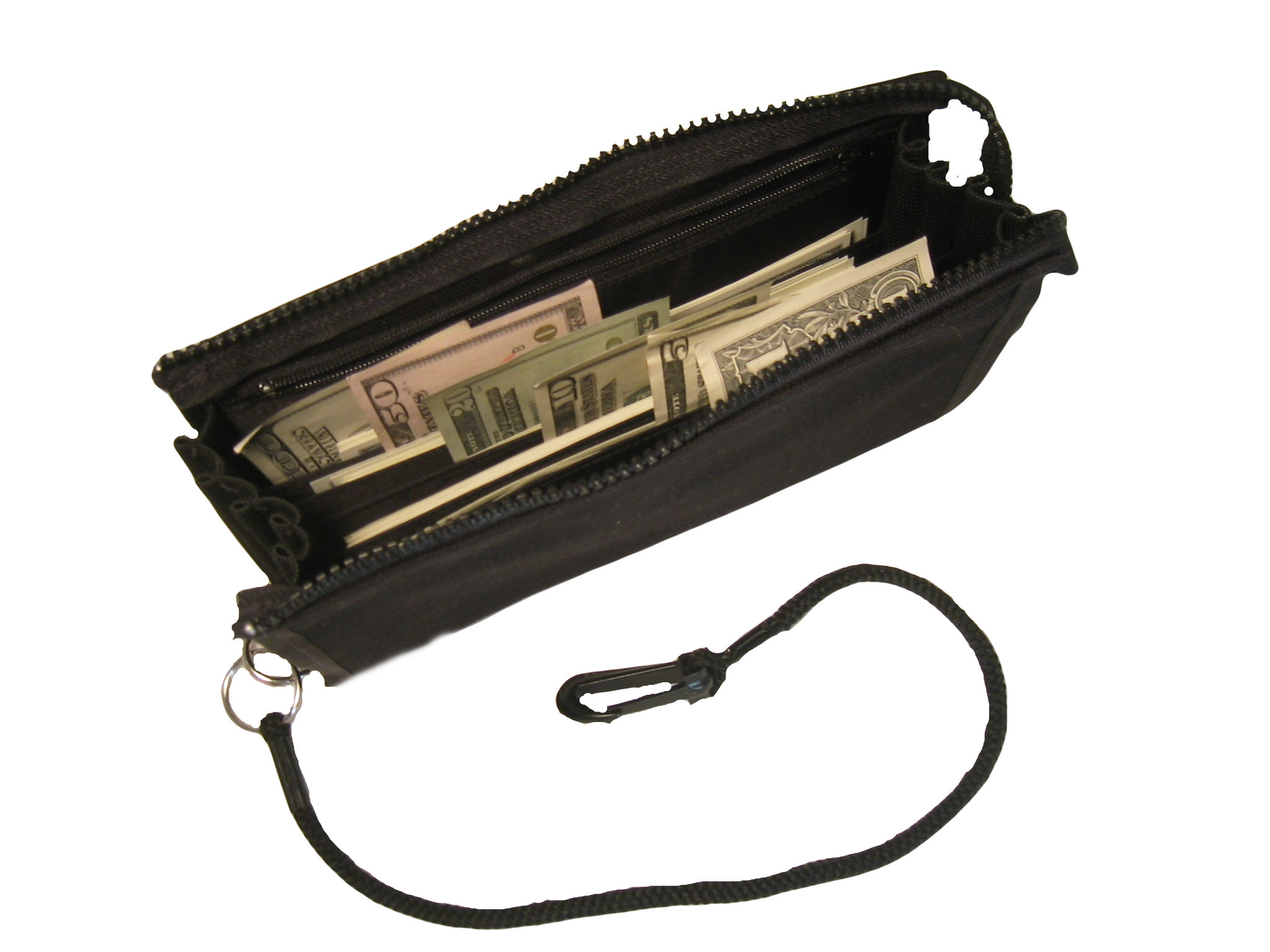 Large Zipper Closure Slot Wallet / SW 100