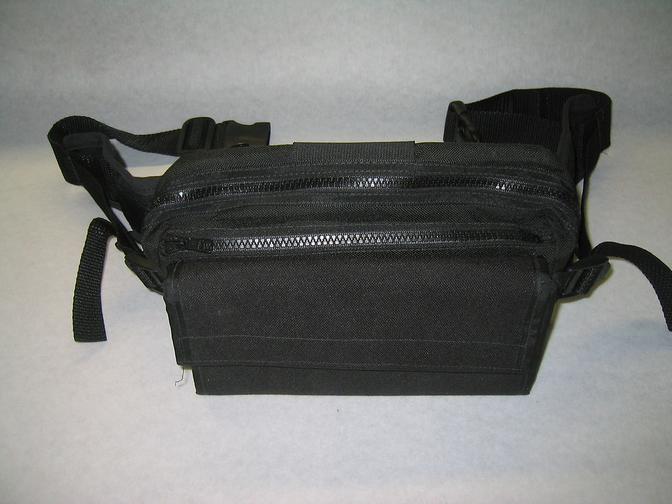 Thumbnail: FannyPack & Wallet with Velcro Closure / FP110