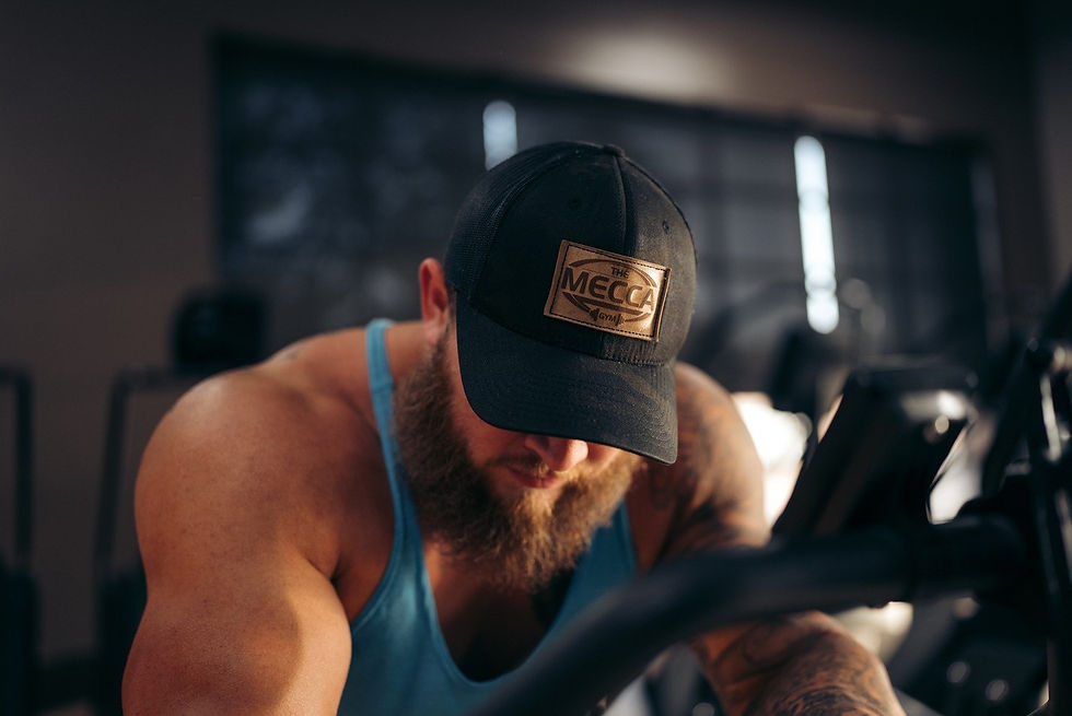 the mecca gym hat