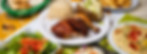 plate of food from a menu