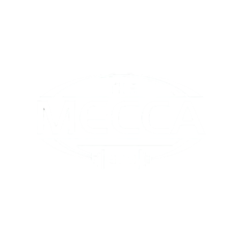 the mecca gym logo