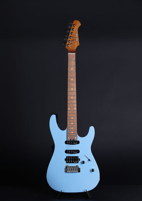 Harley Benton Fusion III Dacota Blue 2021 Vorderansicht