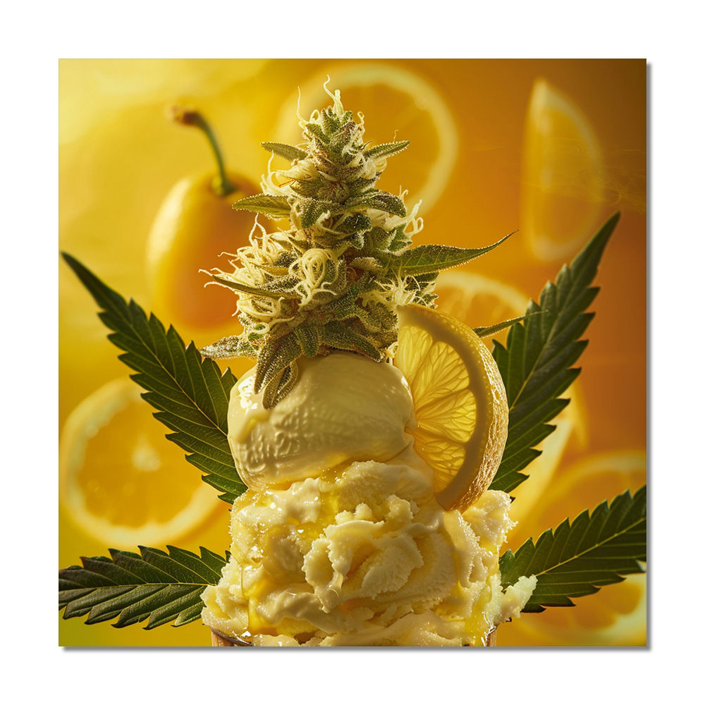 Wandbild Lemon Cherry Gelato