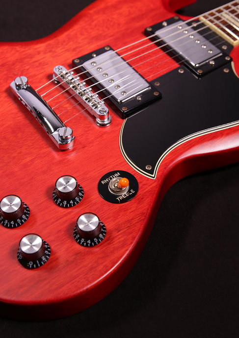 Epiphone SG Vintage G-400 Worn Cherry 2005 Detailbild