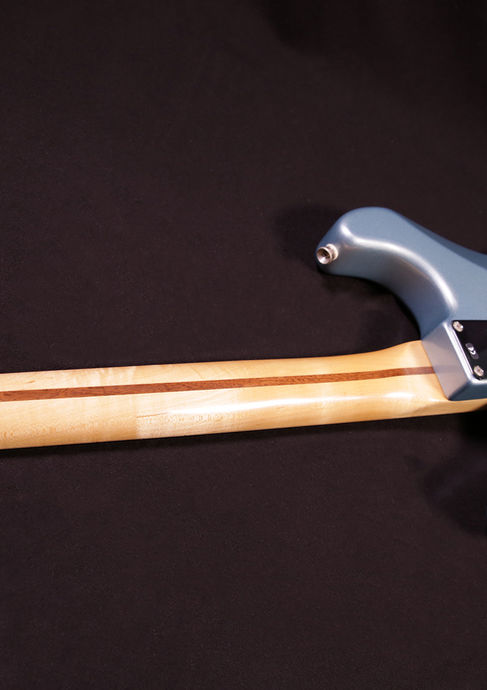 Fender Stratocaster Mexico Standard Serie Agave Blue 2002 Detailbild