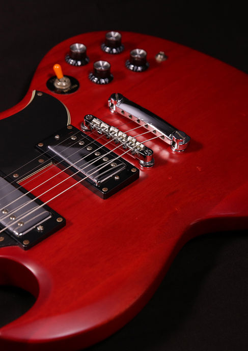 Epiphone SG Vintage G-400 Worn Cherry 2005 Detailbild