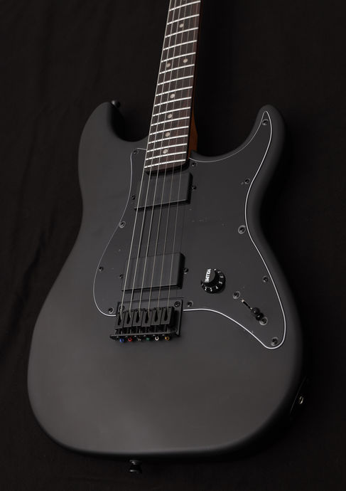 JET Guitars JS-400 HH Matte Black Detailbild