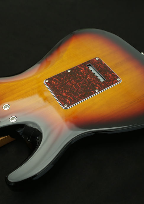 JET JS-400 Sunburst mit Tonerider Birmingham Set HSS Detailbild