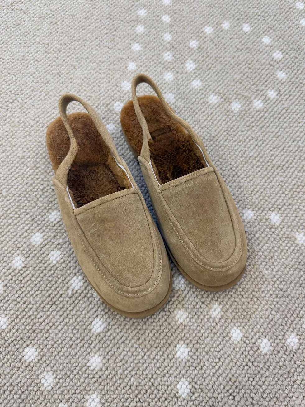 Thumbnail: ACC Suede Slingback Loafers (Multiple Colors)