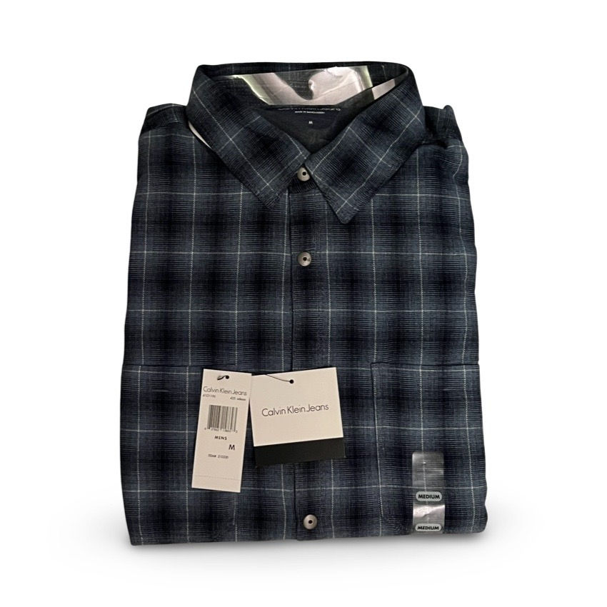 Thumbnail: CK Jeans Men's Brushed Check Shirt