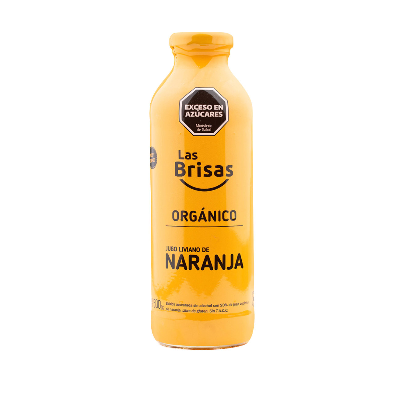 Jugo liviano naranja organico — Las Brisas