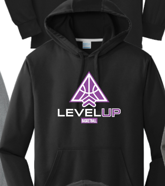 Black 100% Polyester Hoodie