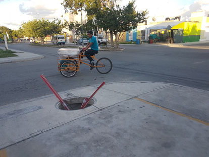 Urge reparar registro abierto en Las Palmas II