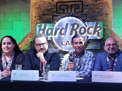 Presenta Hard Rock Cafe su nueva sucursal en Playa del Carmen