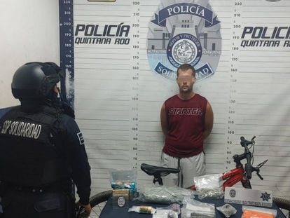 En hechos distintos, detienen a un sujeto con narcóticos y aseguran auto con drogas