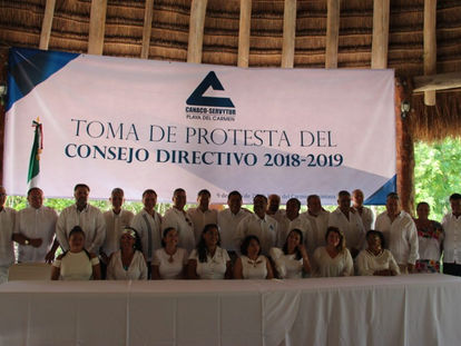 Se renueva Consejo Directivo de la CANACO ServiTur en Solidaridad.