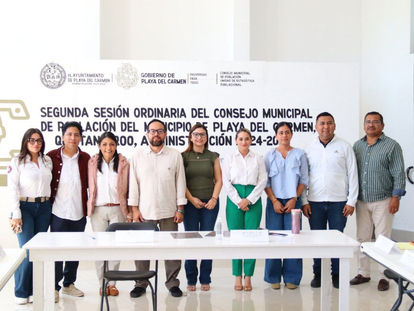 Presentan el Segundo Informe de Actividades del Consejo Municipal de Población (COMUPO fortaleciendo la planeación demográfica y el desarrollo de Playa del Carmen