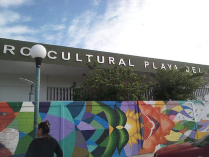 Mural del Centro Cultural será renovado por artista urbano y niños de los cursos de verano del IMCAS