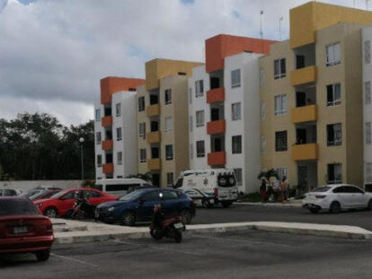 Familia se intoxica en Paseos Xcacel por una fuga de gas en un condominio