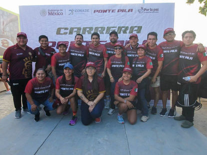 Playa del Carmen se suma con éxito a la "Carrera Ponte Pila CONADE 2025"