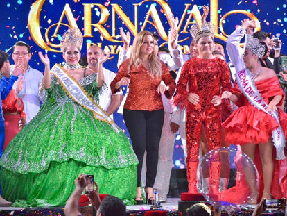 Coronación de los reyes del Carnaval Playa del Carmen 2023