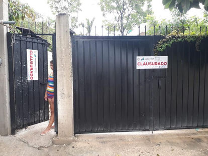 Fiscales clausuran clandestino en la colonia Bellavista