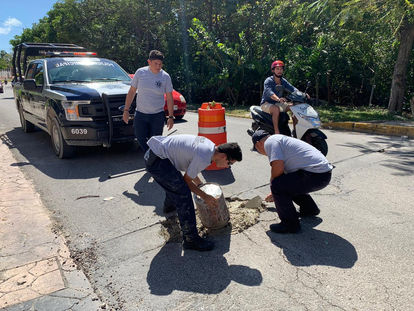 Activan programa emergente provisional de bacheo