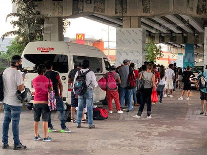 Endurecen sanciones a operadores que no respeten medidas sanitarias en transporte público