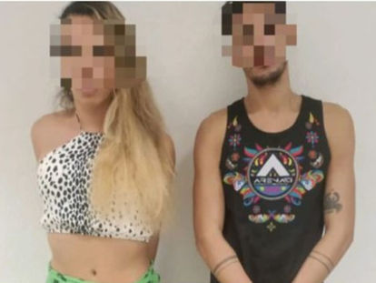 Pareja de colombianos fueron detenidos por la PolicÃa en posesión de varias dosis de narcóticos
