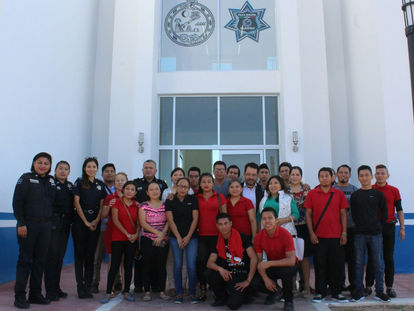 Seguridad Pública capacita a comerciantes para evitar extorsión y fraude telefónico