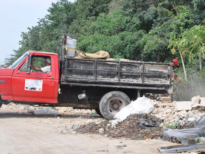 Inicia comuna tulumnense acciones contra tiraderos clandestinos