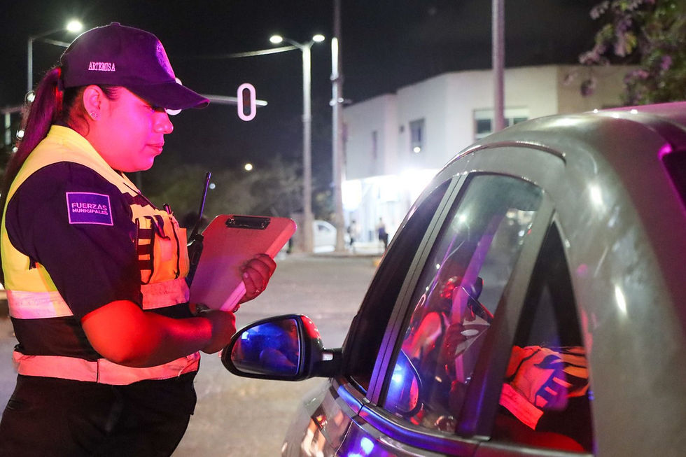 Gobierno de Playa del Carmen reduce 23% accidentes por alcohol en Playa del Carmen
