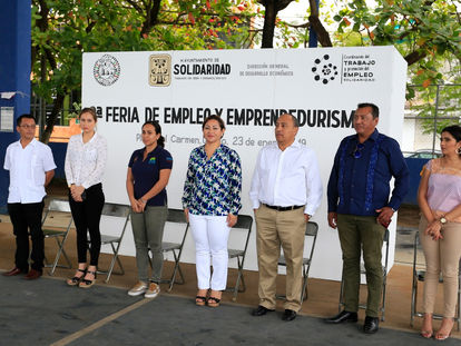 Solidaridad, lÃder estatal en generación de empleos.