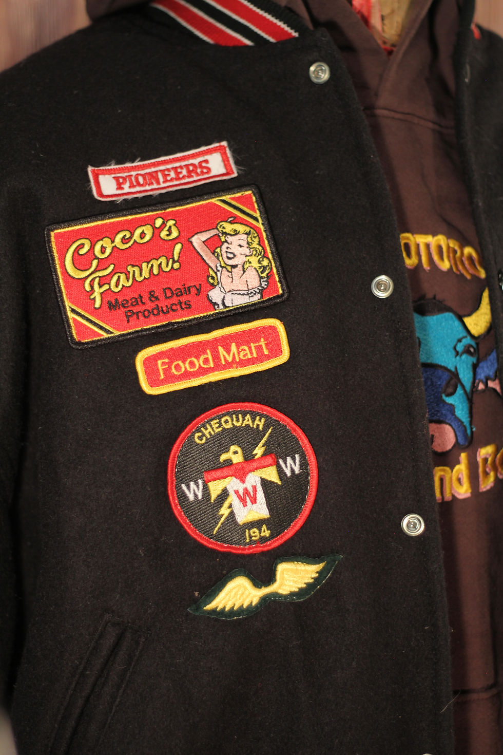Thumbnail: Cattle Hand Ranch Letterman 3 - XL  (Upcycled Old Stock)