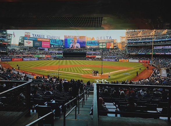 yankee stadium in the stands.JPG