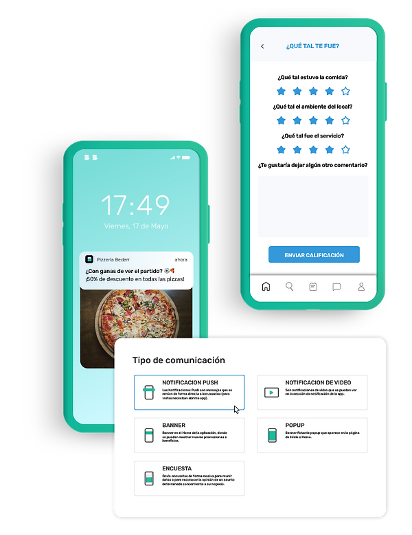 Bederr Pro - Marketing Campaigns (Notificacion Push, Encuestas y Dashboard).png