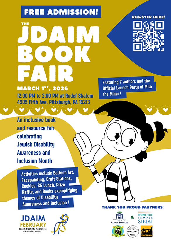 The JDAIM Book Fair and Official Launch Party of Milo the Mime!
