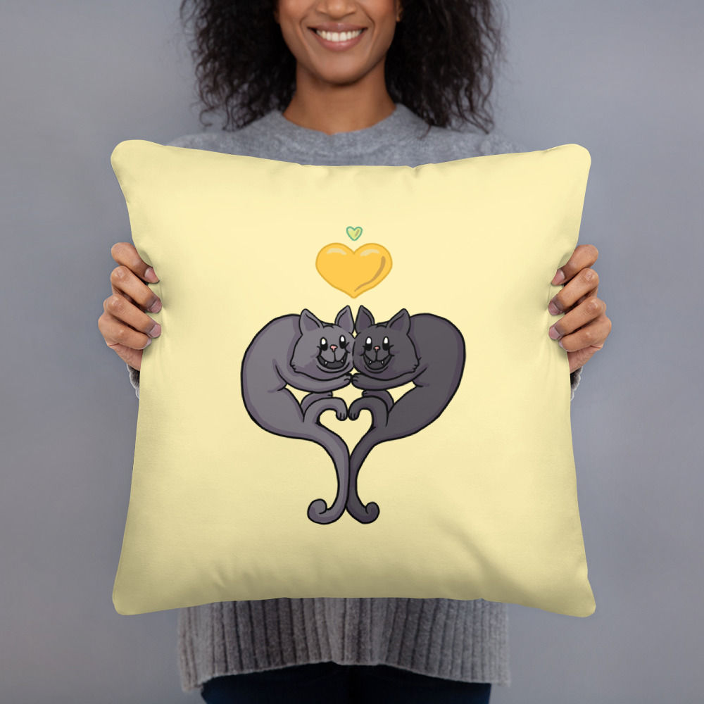 Cat Power Pillow
