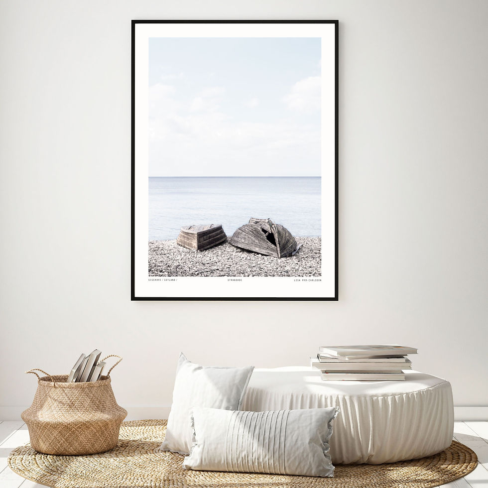 Miniatyrbild: POSTER "STRANDADE"