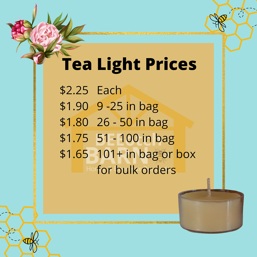 Thumbnail: Beeswax Candle - Tea Lights