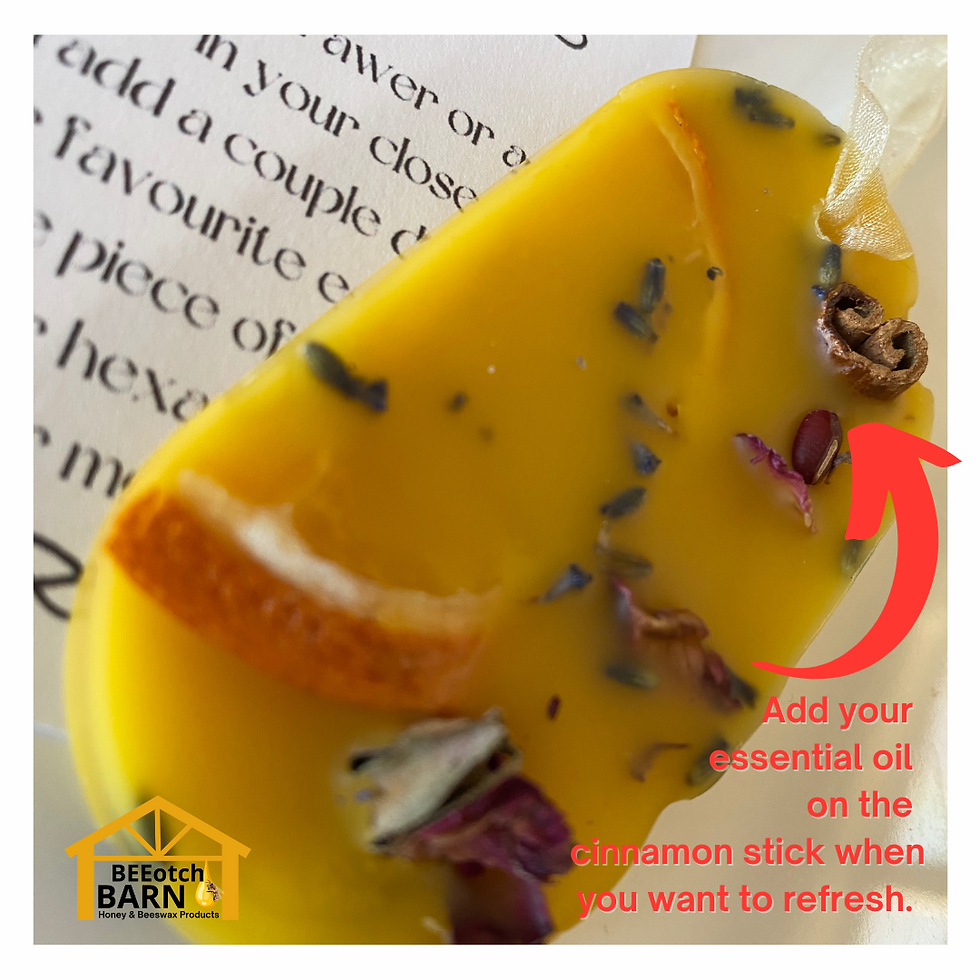 Thumbnail: Beeswax Sachets - Dried Florals & Fruit