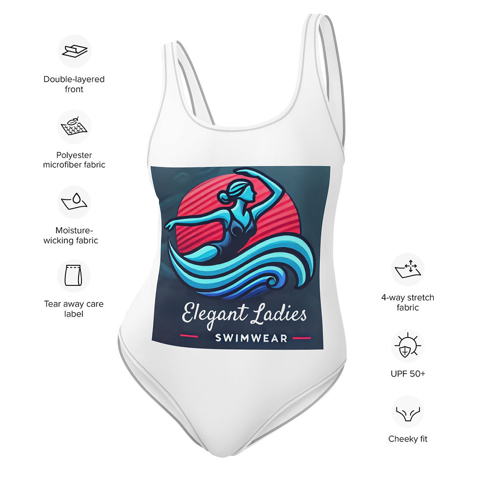 Miniaturbild: One-Piece Swimsuit – Elegant Style 