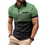 縮圖：Men’s Casual Striped Short Sleeve Polo Shirt – Classic & Stylish