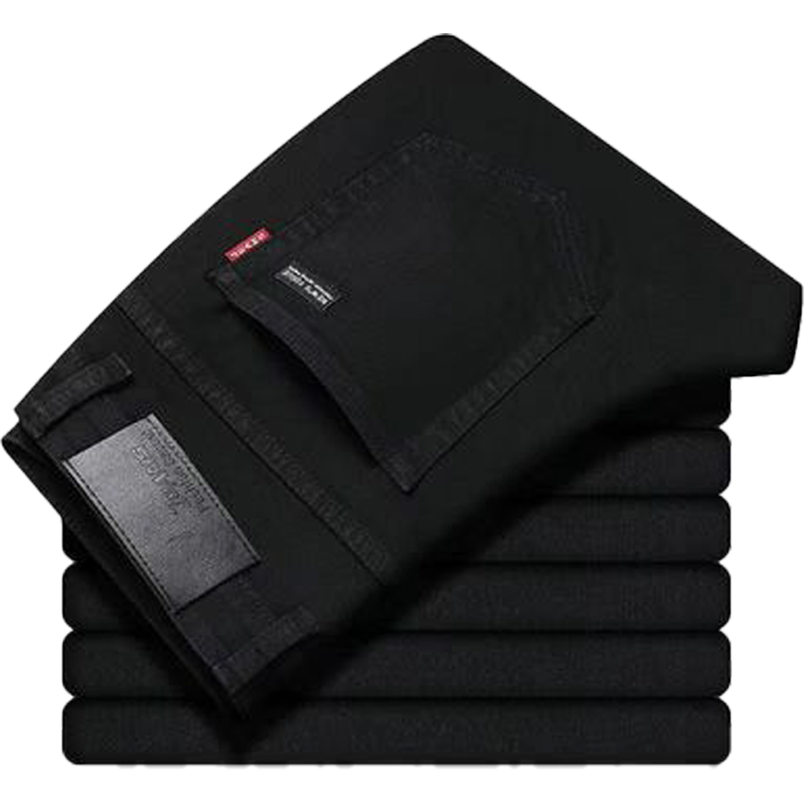 Miniatura: Men’s High-Quality Stretch Slim Jeans – Business & Casual Style