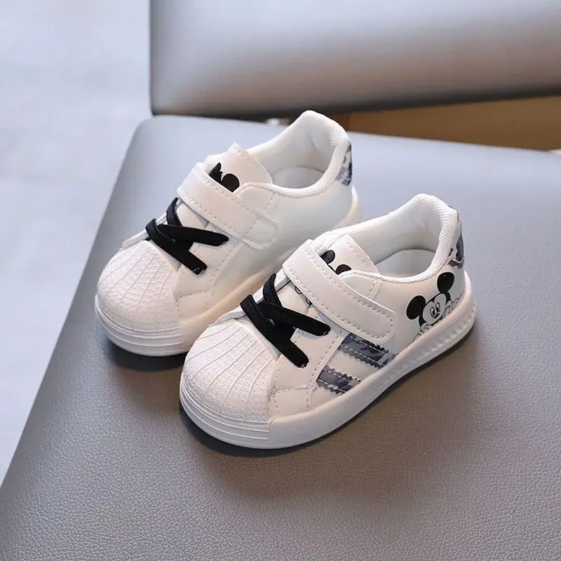 الصورة المصغرة: DDisney White Casual Shoes – Unisex Sneakers 