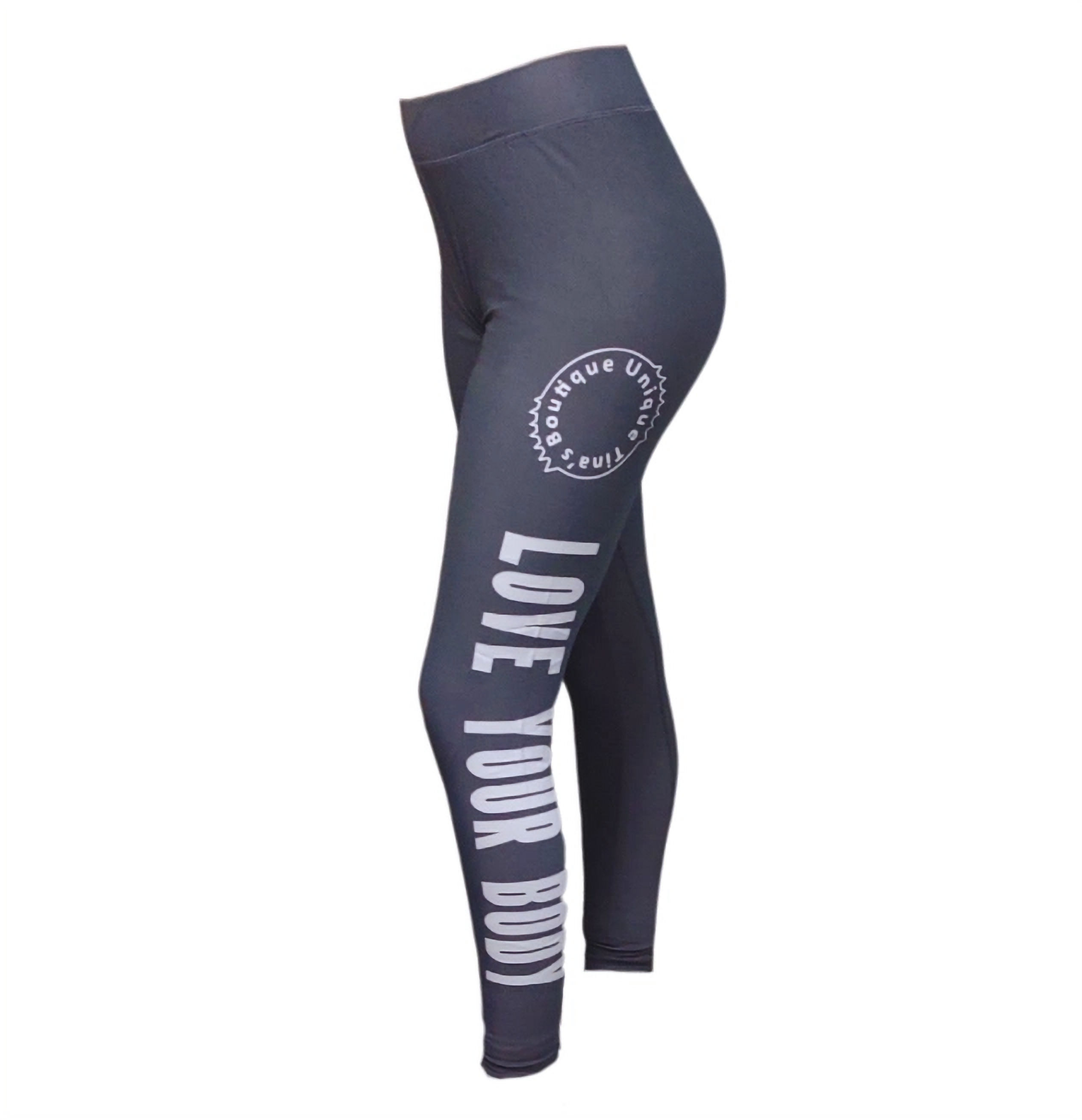 Elegant Ladies Leggings "Love Your Body"