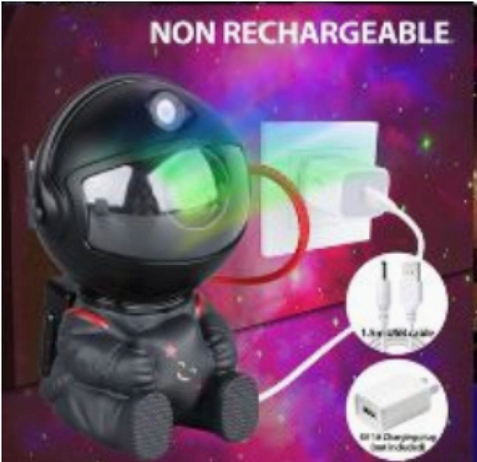 الصورة المصغرة: Black Astronaut Galaxy Projector