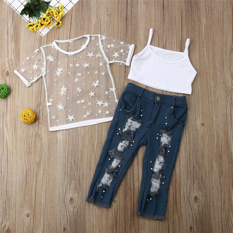 Miniature : Baby Girls Clothing Set – Soft Cotton Blend